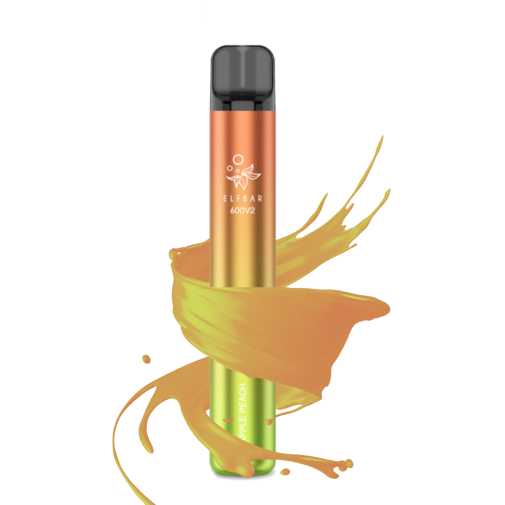 Elfbar 600 V2 - Apple Peach 20 mg/ml