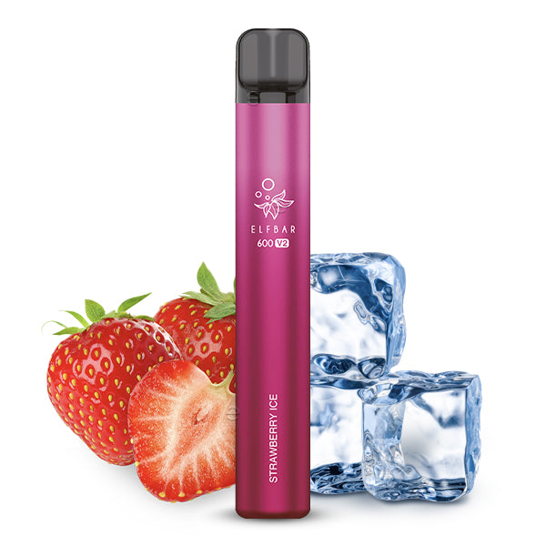 Elfbar V2 600 | Strawberry Ice | Grohandel ab 4,15 Dampf Elf Elfbar V2 600 | Strawberry Ice | Grohandel ab 4,15 Dampf Elf