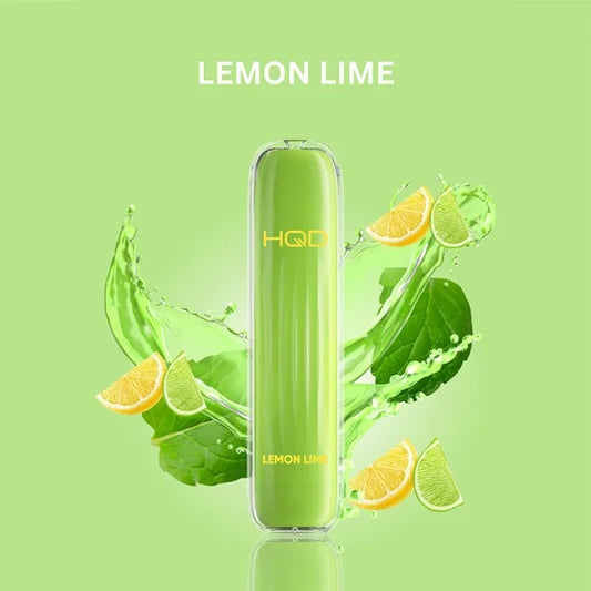 HQD Wave/Surv 600 Einweg E-Zigarette - Lemon Lime - Mit Nikotin