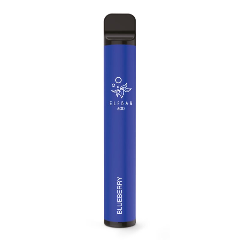 ElfBar 600 Einweg E-Zigarette - Blueberry - 20mg Nikotin/Nikotinfrei