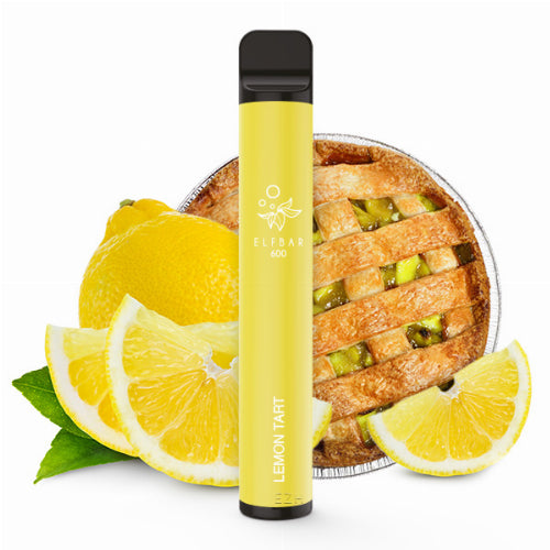 ElfBar 600 Einweg E-Zigarette - Lemon Tart - 20mg Nikotin