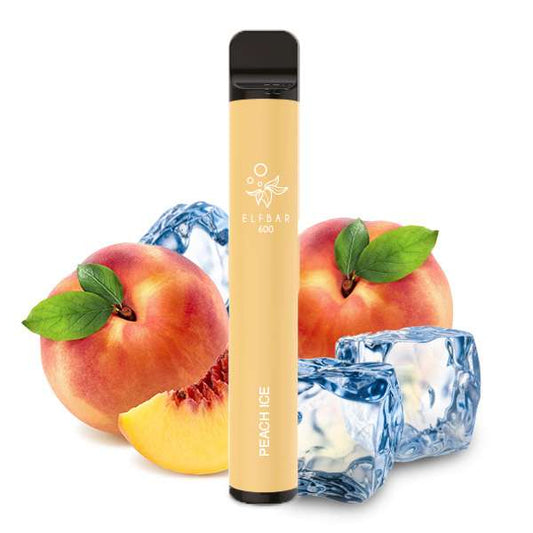 ElfBar 600 Einweg E-Zigarette - Peach Ice - 20mg Nikotin