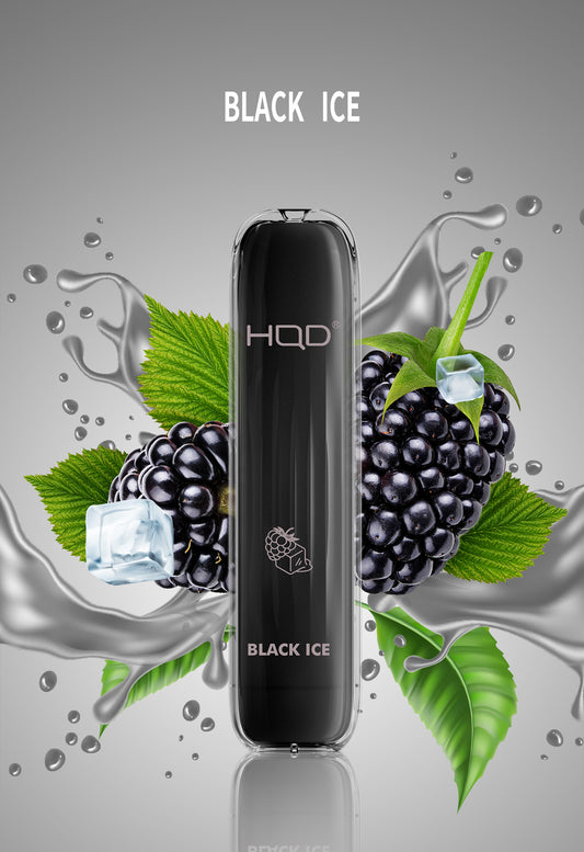HQD Wave/Surv 600 Einweg E-Zigarette - Black Ice - Mit Nikotin