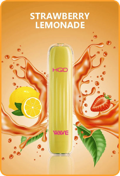 HQD Wave/Surv 600 Einweg E-Zigarette - Strawberry Lemonade - Dampf Elf Grohandel HQD Wave/Surv 600 Einweg E-Zigarette - Strawberry Lemonade - Dampf Elf Grohandel