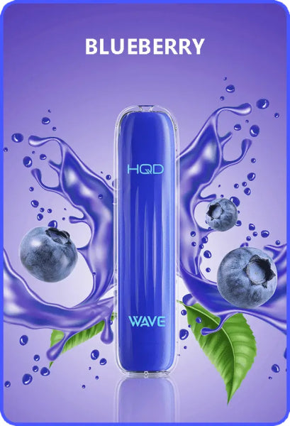 HQD Wave/Surv 600 Einweg E-Zigarette - Blueberry - Mit Nikotin