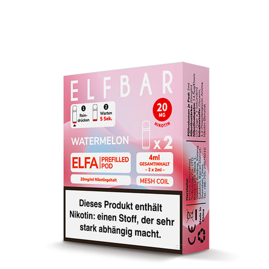 Elfbar Elfa Pod - Watermelon- 20mg - 2 Stk