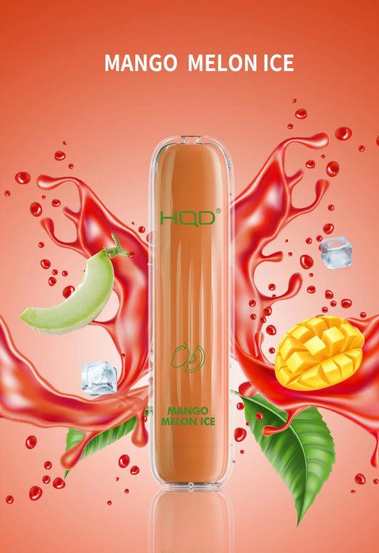 HQD Wave/Surv 600 Einweg E-Zigarette - Mango Melon Ice - Mit Nikotin