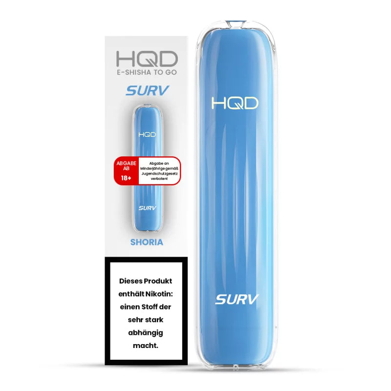 HQD Wave/Surv 600 Einweg E-Zigarette - Shoria - Mit Nikotin