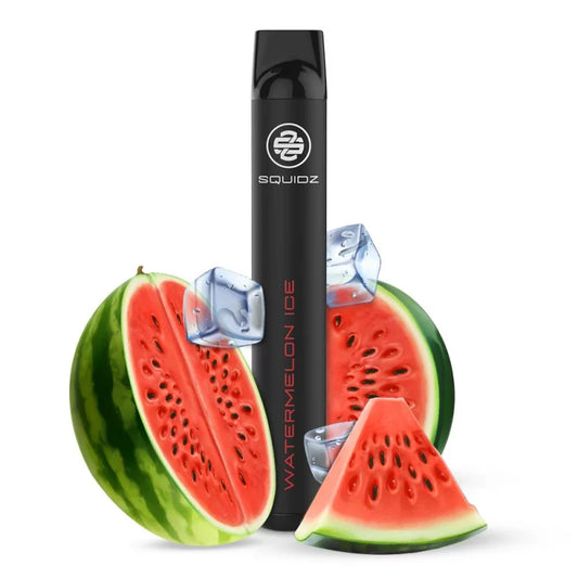 SQUIDZ 700 - Einweg E-Zigarette mit Nikotin/Nikotinfrei - Watermelon Ice